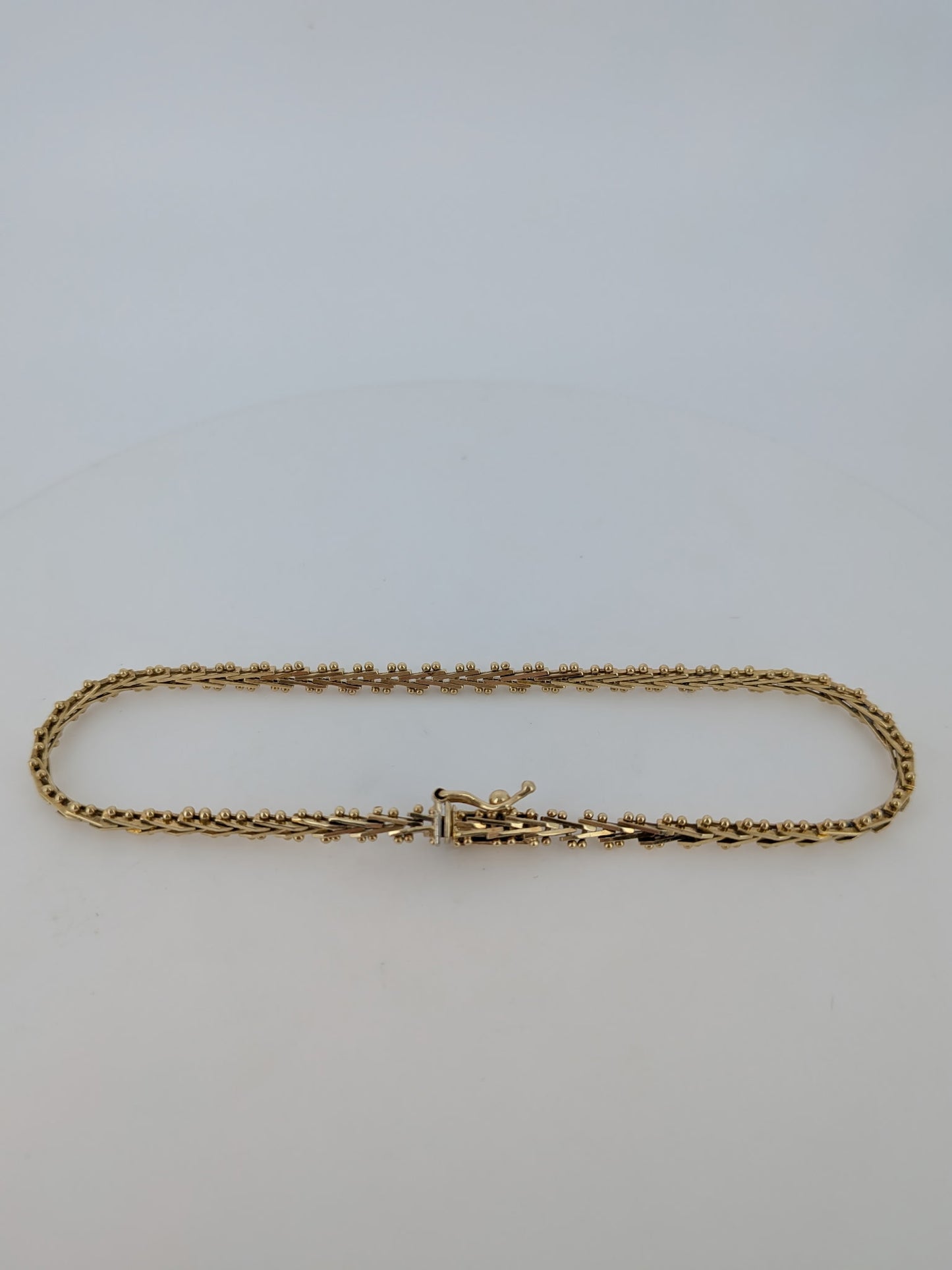 Foxtail Bracelet - 14K Yellow Gold