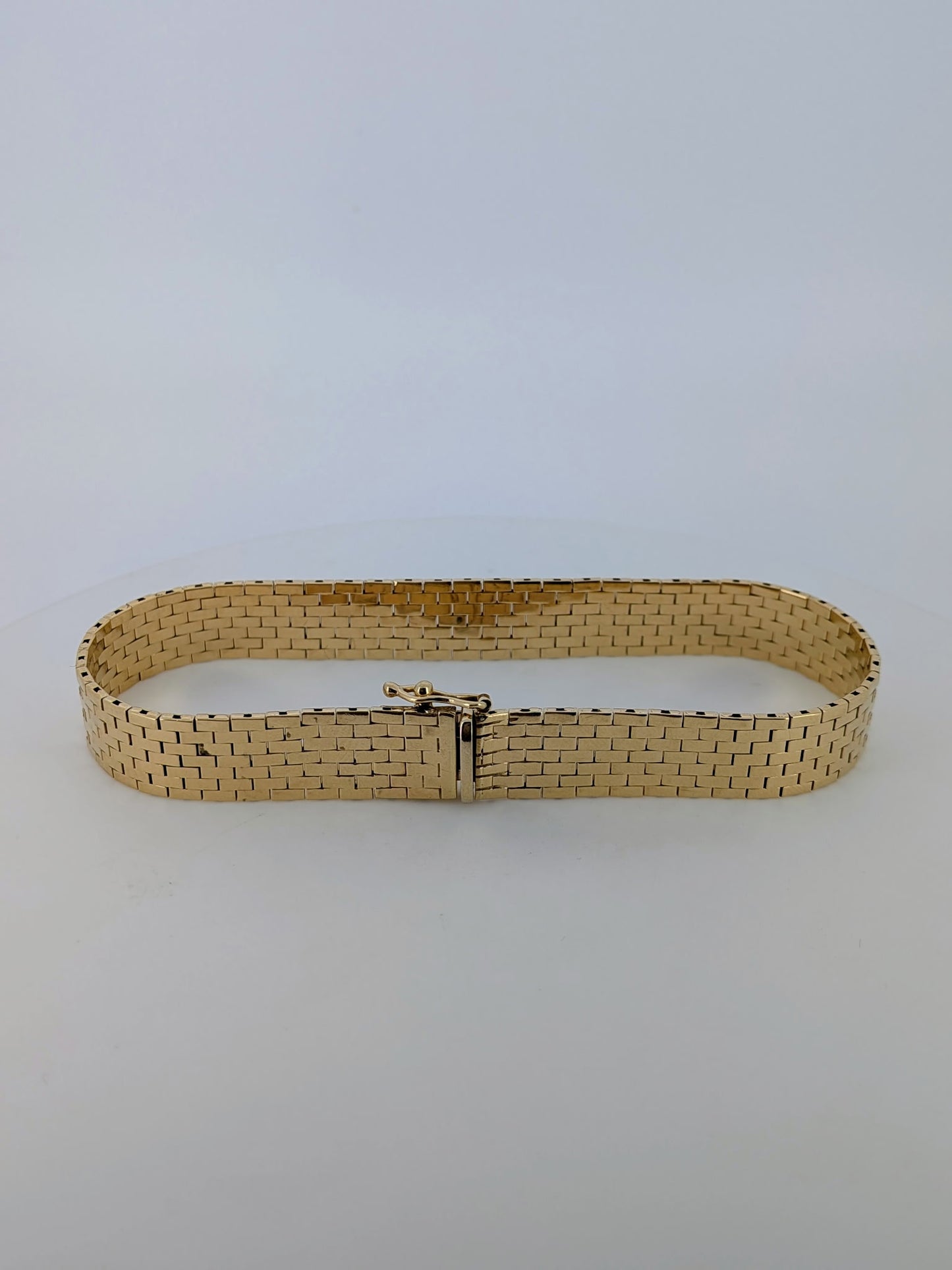 Mesh Link Bracelet - 14K Yellow Gold