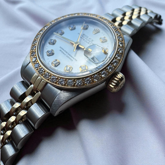Ladie's Rolex Datejust - 18K and Stainless Steel
