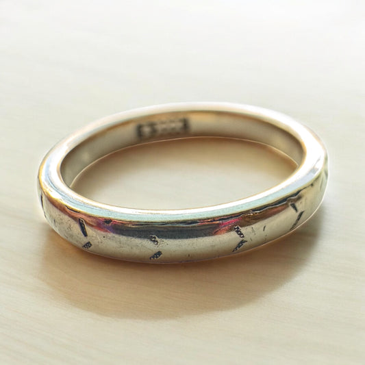 18K Gold Band - Art Deco