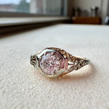 Antique Yellow Gold Diamond Ring