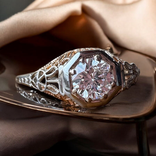 Antique Yellow Gold Diamond Ring