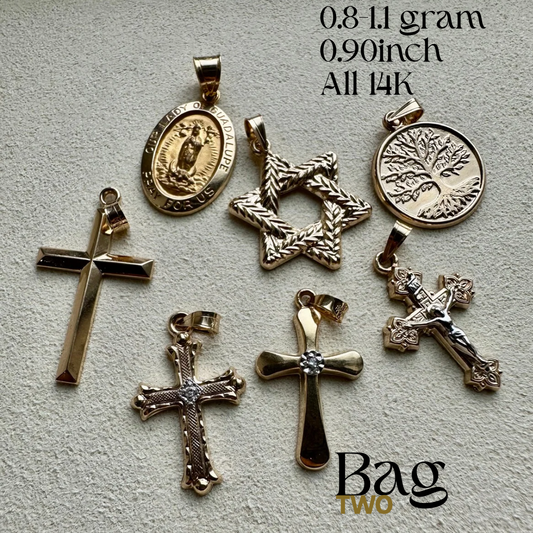Gold Cross Grab Bag