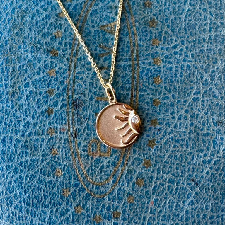 14k Gold Sunshine Necklace