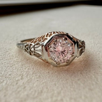 Antique Yellow Gold Diamond Ring