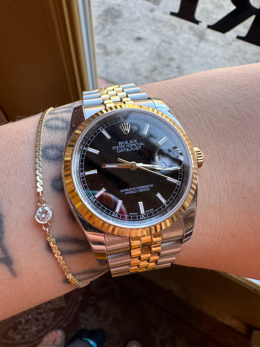 Datejust Rolex - 18K and Stainless Steel