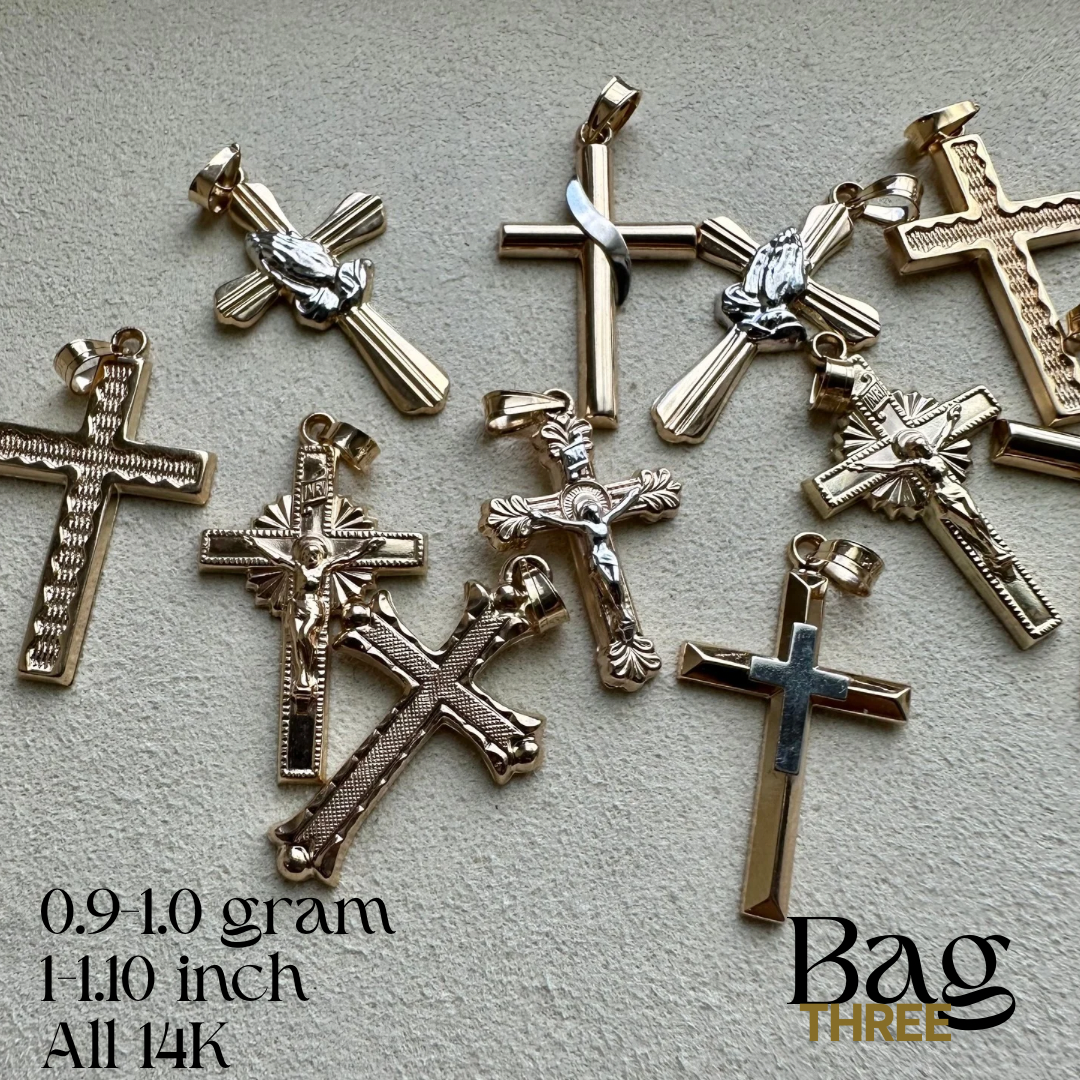 Gold Cross Grab Bag