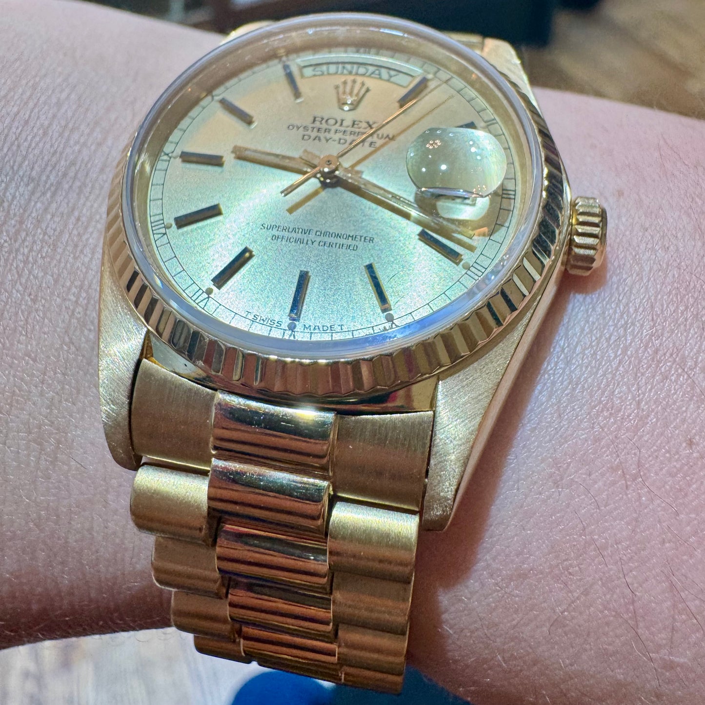 Rolex Day-Date - 18K Yellow Gold