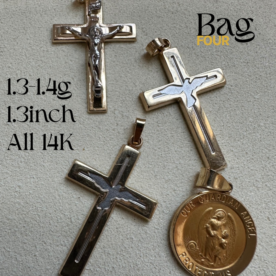 Gold Cross Grab Bag
