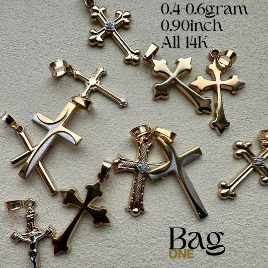 Gold Cross Grab Bag