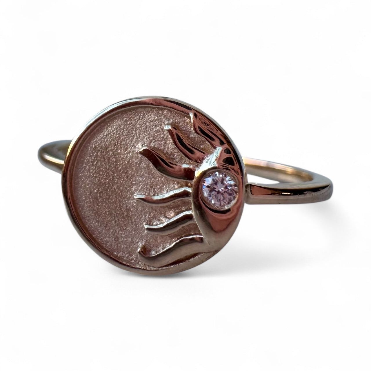 14k Yellow Gold Sunshine Ring