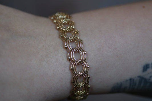 Chunky Charm Bracelet - 14K Yellow Gold
