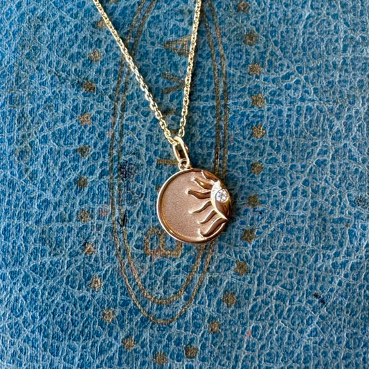 14k Gold Sunshine Necklace