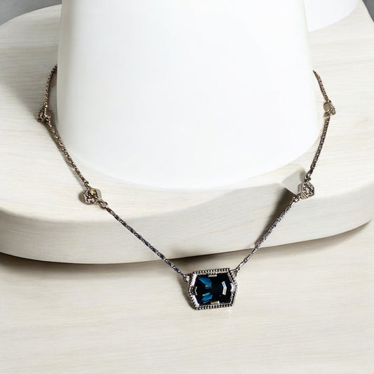 Deco-Inspired Spinel Necklace - TJ Designer